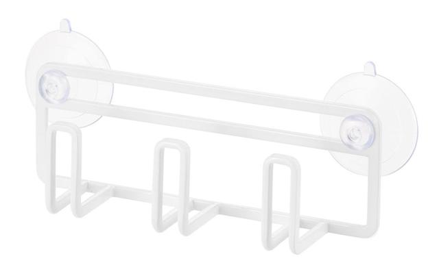 Yamazaki Tower Sponshouder met zuignappen - Wit