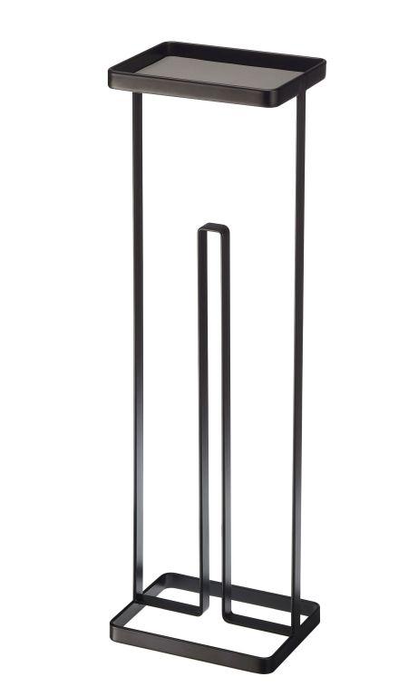 Yamazaki Tower Toiletrolhouder open - Zwart