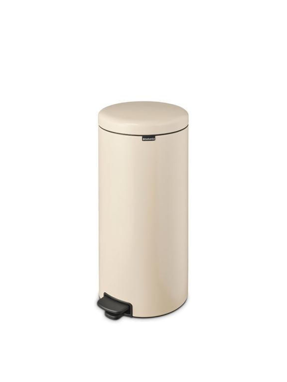 Brabantia NewIcon Pedaalemmer - 30Ltr - Soft Beige