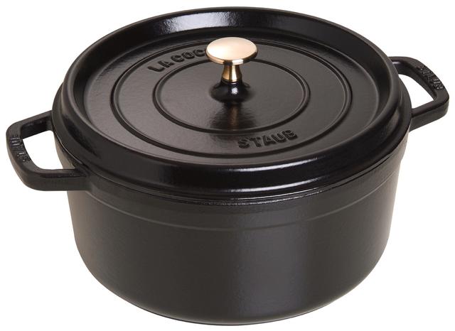 Staub Cocotte rond - Ø260mm - Zwart