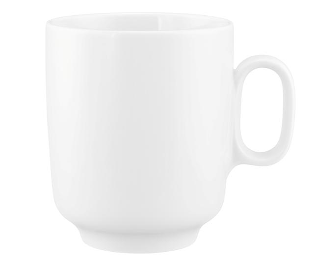 Mok met oor Sento wit 400cc