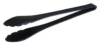 APS Kunststof saladetang - L 230mm - Zwart