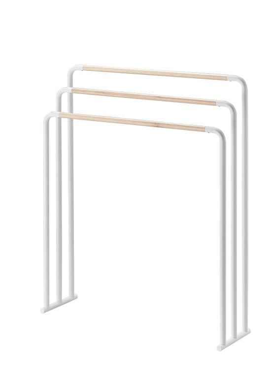 Yamazaki Plain Handdoekenrek - Wit