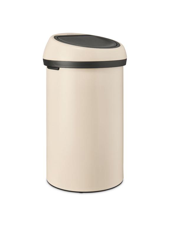 Brabantia Touch Bin Afvalemmer - 60Ltr - Soft Beige