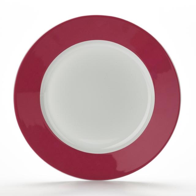 Bord m/brede rand Colour$ Paars 170mm