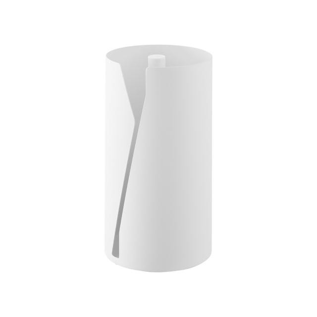 Yamazaki Tower Keukenrolhouder rond - Wit