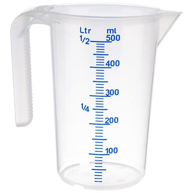 APS Maatbeker - 0.5Ltr - Transparant