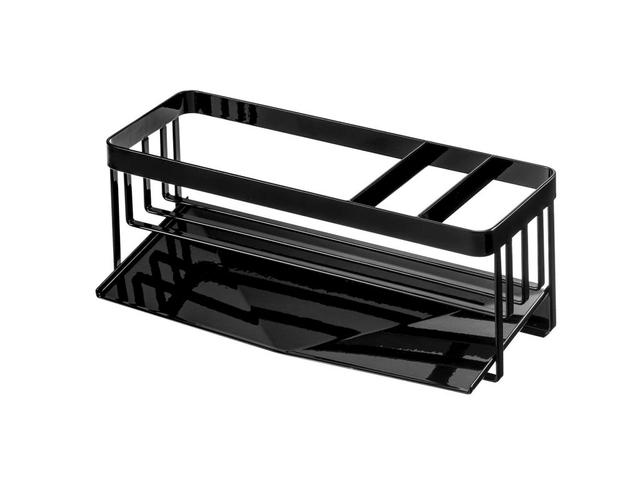 Yamazaki Tower Spons & flessenhouder - Zwart