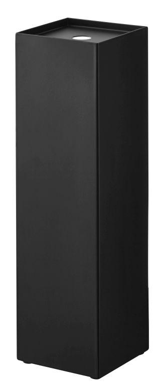 Yamazaki Tower Toiletrolhouder dicht - Zwart
