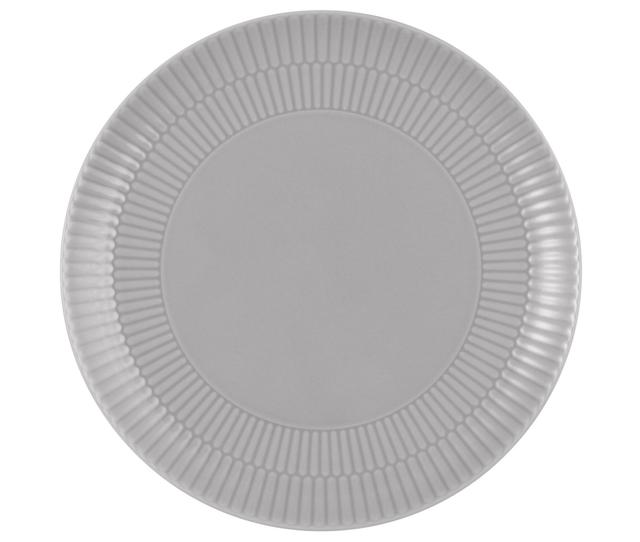 Seltmann Amina Bord plat - Ø225mm - Zilvergrijs