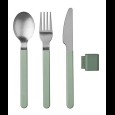 Bestekset Silueta Nordic sage 3-delig