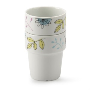 Melkbeker XL wit