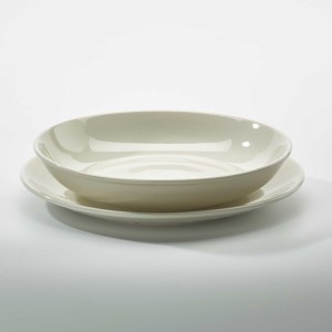 Bord diep Coupe Allure off white 230mm