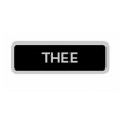 Sticker -thee-