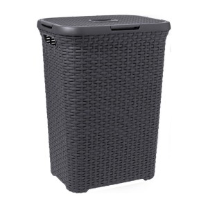 Wasmand met deksel Style 60L
