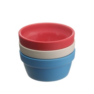 Ramequin blauw 100% plantaardig 160cc
