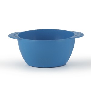 Schaal rond blauw 100% plantaardig 450cc