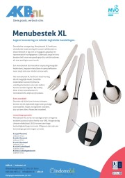 AKB MenuBestek XL
